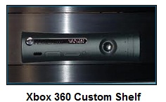 xbox 360 custom rack shelf