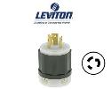 Picture of Leviton 2321 - 20 AMP NEMA L6-20P Locking Power Plug