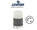 Picture of Leviton 2623 NEMA L6-30R Locking Connector