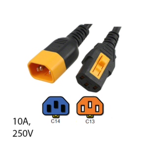 IEC Locking Power Cords - Custom A/V Rack