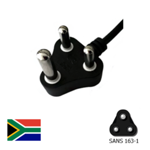 South Africa (SANS163-1) Power Cords - Custom A/V Rack