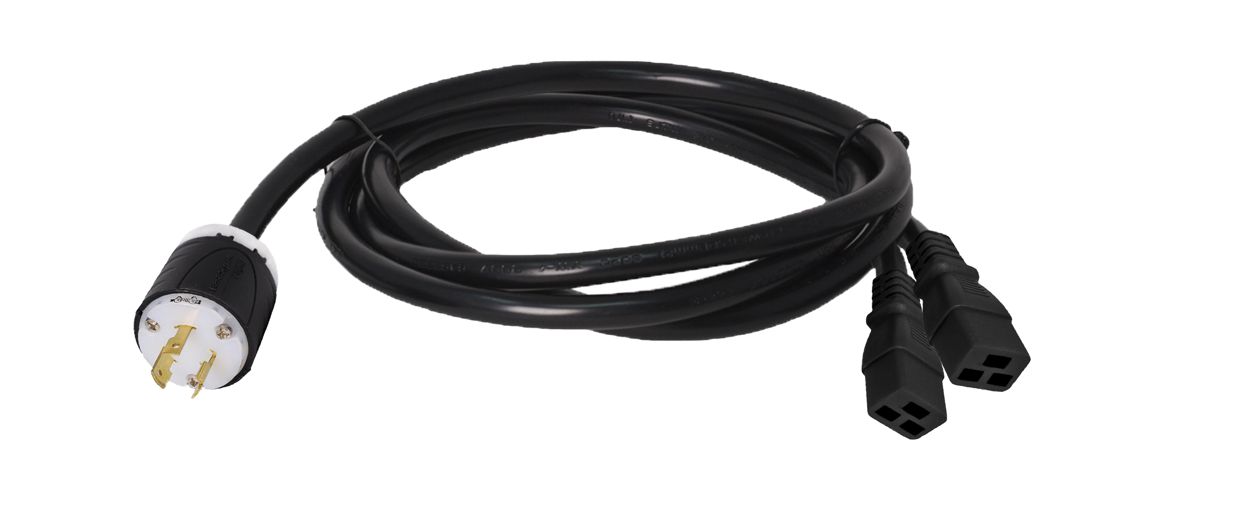 splitter power cord, l6-20 c19